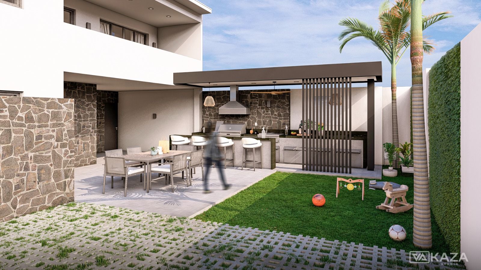 Interior residencial KAZA Studio